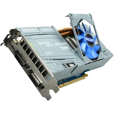 Galaxy GeForce GTX 465 1GB GDDR5 Graphics Card 60XGH3HS3CUD