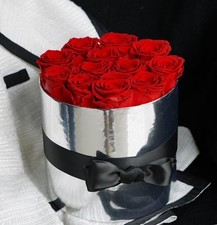 Forever Roses Large Preserved Roses In A Box Real Flowers Birthday Gift