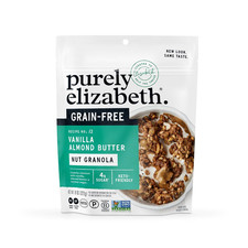 Purely Elizabeth Grain Free Vanilla Almond Butter Granola 8 Ounce Vegan