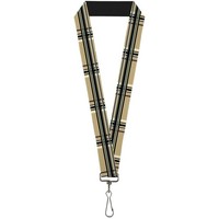 "Buckle-Down Lanyard-1.0\"-Plaid Tan 22\" X 1\" Multicolor (Us Import)"