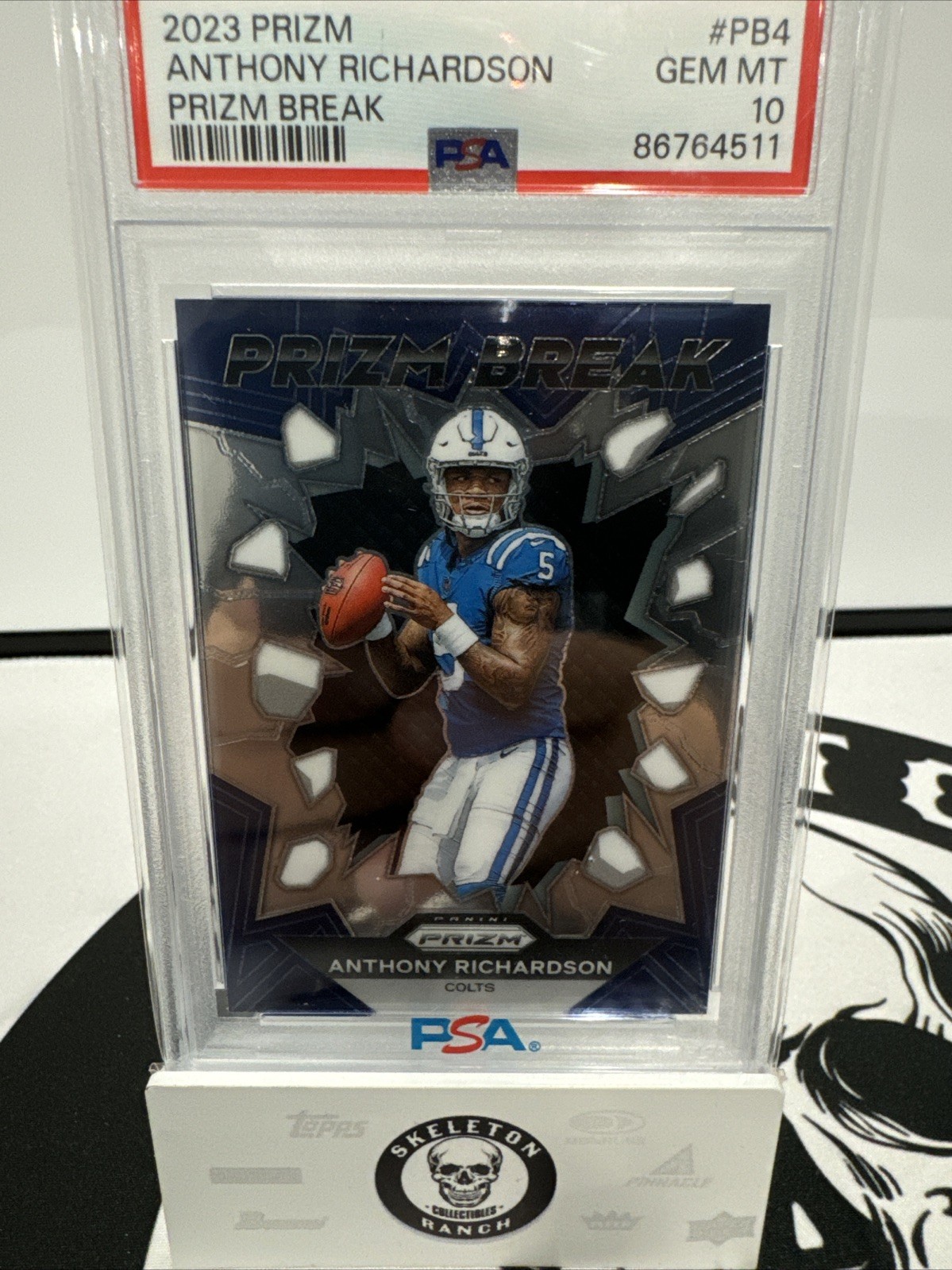 Anthony Richardson Panini Prizm Break #PB4 Base