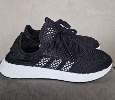 Adidas Deerupt Runner BD7890 - Core Black/White - Größe 44 - GEBRAUCHT TOP