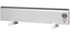 Image of Glen 500W Electric Portable or Wall-Mounted Skirting Heater White