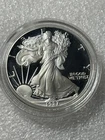 1987-S Proof Silver Eagle In Box, Capsule With COA- 1 Troy Oz .999 Fine Silver