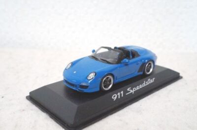 ポルシェ 911 スピードスター 1/43 ミニカー ミニチャンプス Porsche 911 Speedster 997 1/43 Mini Car Minichamps Blue | eBay