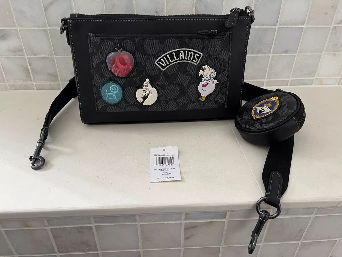 coach disney villains crossbody