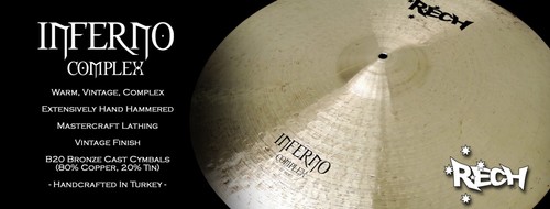 RECH INFERNO COMPLEX 19'' CRASH CYMBAL - Bild 4 von 5