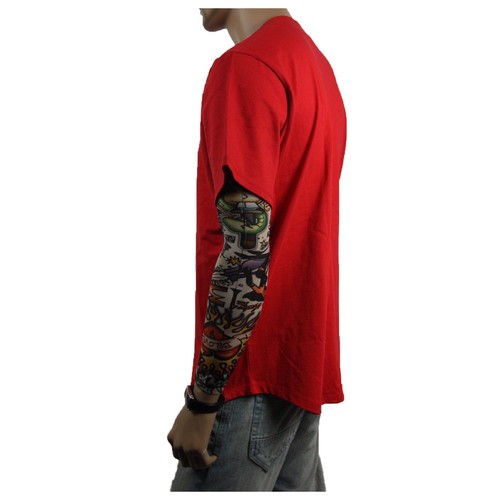 T-shirt da baseball uomo cotone maglia semplice solida squadra sportiva raglan S-3XL - Foto 38 di 52