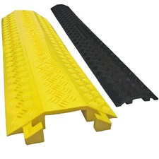 Polyurethane Pedestrian Warehouse Electrical Wire Cover Cable Protector Ramp