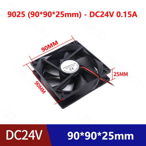 DC 5V 12V 24V Cooling Fans Computer Case Fan CPU PC Case Heatsink 40mm to 120mm - Picture 28 of 30