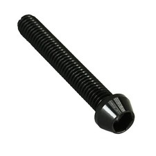 Alu M5x35 Schraube DIN 912 konisch 7075 T6 Schwarz