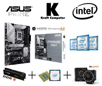 PC Bundle AufrüstKit Intel 14700K (20x3,4GHz) + ASUS Prime Z790-P + 16GB 5200MHz