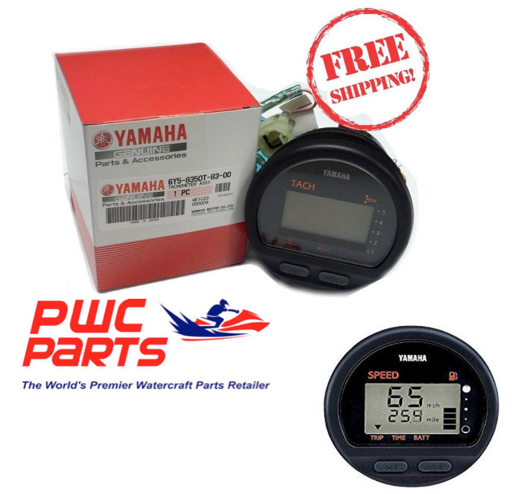 YAMAHA OEM Multi-Function Gauge Speedo & Tach 6Y5-83570-A0 YAMAHA OEM Multi-Function Gauge Speedo & Tach 6Y5-83570-A0