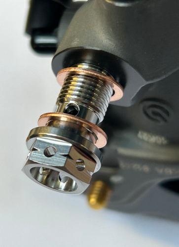 Banjo bolt Titanium Race spec M10 x 1.0 x 18mm Brembo 19 RCS MASTER CYLINDER - Picture 11 of 21