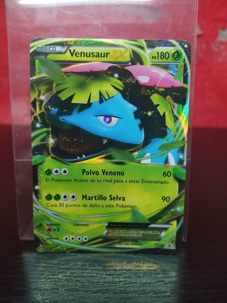 Pokemon Promo VENUSAUR EX XY28 Rare Holo Foil SPANISH CARD TCG JCC