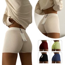 Women Sexy Slim Shorts Dance Exercise Activewear Yoga Boy Shorts Hot Pants