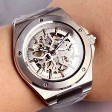 Tandorio New Skeleton Dial 40mm Sapphire Glass 10ATM NH70 Automatic Men Watches