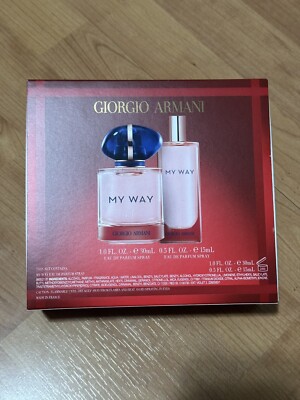 MY WAY by GIORGIO ARMANI 2pc Gift Set Eau De Parfum for
