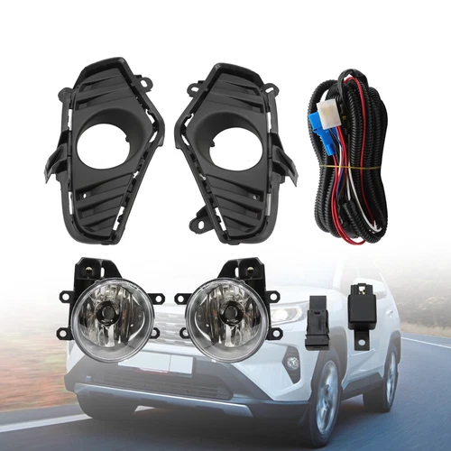 Luces antiniebla halógenas para parachoques delantero Toyota RAV4 2019 2020 2021 2022 2023 - Imagen 2 de 11