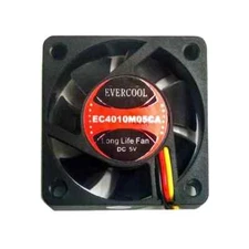 Evercool 40mm x 10mm 5V 3-Pin Computer Case Cooling Fan, EC4010M05CA