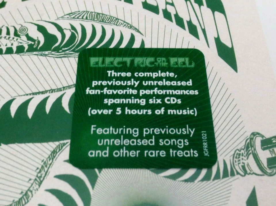 Jerry Garcia Band Electric On The Eel Box Set 1987 - 1991 JGB Grateful Dead 6 CD Foto 3 de 4