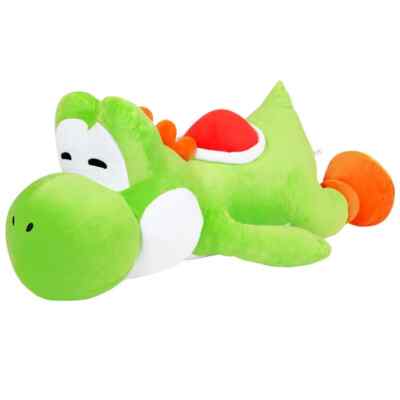 SUPERJUNIOR ウニョク クッション USJ Super Nintendo World Yoshi Plush Cushion GREEN 37in Universal