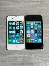 Apple iPhone 4s - 8GB 16GB 32GB 64GB - Unlocked AT&T Sprint - Cracked