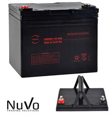 NX Cyclic 12V 33ah 27-36 Hole Golf Trolley  Battery for e.g Powakaddy, Motocaddy