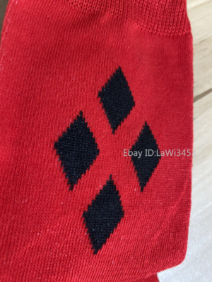 Harley Quinn Women Thigh High Stockings The Knee Socks Girl Costume  Accessories | eBay