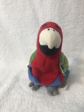 Barrot Parrot beanbag Brazil flag Coca Cola bottle 7in