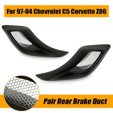 For C5 Corvette Z06 Zo6 1997-2004 Lh Rh Rear Lower Brake Duct Scoop Vent Kit
