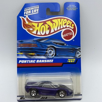 Hot Wheels 1997 Pontiac Banshee Collector #457 1:64 Scale FREE SHIPPING