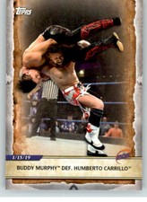 2020 WWE Road to Wrestlemania #7 Buddy Murphy Humberto Carrillo