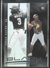2021 Panini Chronicles #14 Jorge Mateo Black San Diego Padres Rookie
