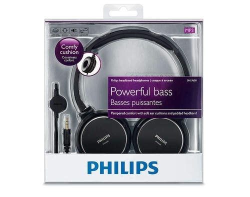PHILIPS Cuffie con fascia SHL9600/10 POWERFUL BASS | eBay