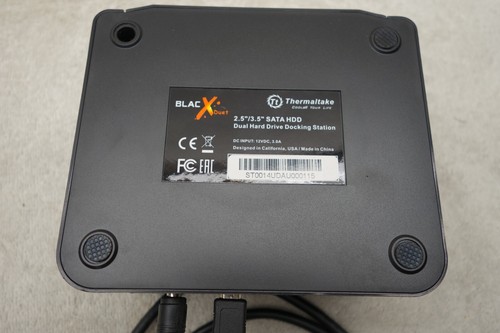 Thermaltake BlacX Duet Dual 2.5/3.5 SATA HDD eSATA & USB Docking Station ST0014U - Afbeelding 3 van 5