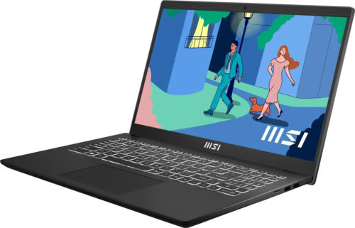 MSI Modern 15 B7M-284, Classic Black, Ryzen 5 7530U (0015HK-284)(NEU/OVP) - Bild 4 von 8