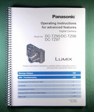 Panasonic DC-TZ95 / 96 / 97 Instruction Manual: Full Color  Protective Covers