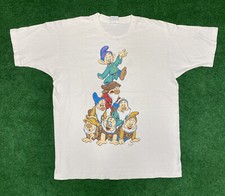 Vintage Disney Snow White And The Seven Dwarfs Single-Stitch T-Shirt XL OSFA