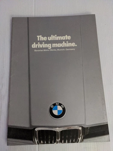 1979 BMW The Ultimate Driving Machine Sales Catalog 
