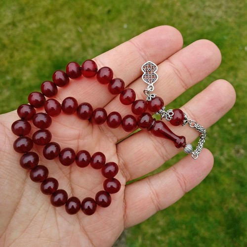 CLEARANCE ÇUBUK Malzeme Tesbih Turkish Tasbih Prayer Beads Misbaha Subha 430 - Picture 7 of 15