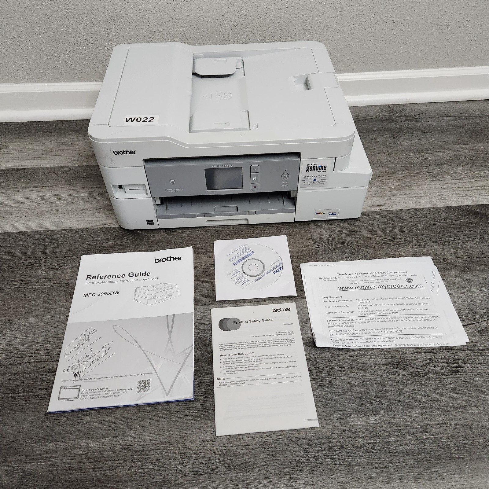 Brother MFC-J995DW Inkjet All-in-One Printer - Tested, Working ...