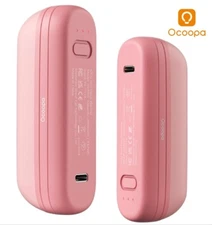 OCOOPA Rechargeable 2PK Magnetic Hand Warmers & 5600mAh Pocketable Smart Heater 