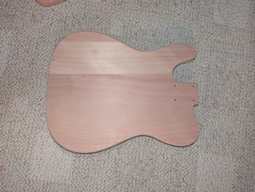 Leichte Lindenholz Tele E-Gitarre Partscaster - unvollendeter Korpus S/H oder S/S!! - Bild 5 von 17
