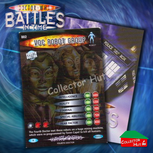 DOCTOR WHO Battles in Time #601-825 ULTIMATE MONSTERS RARE & COMMON Cards - Picture 192 of 213