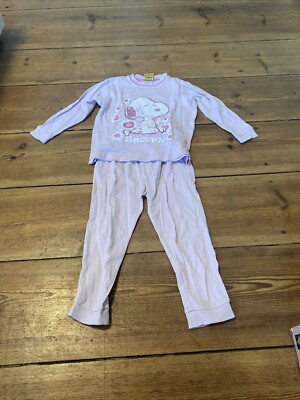 Schlafanzug Größe 104 Snoopy Rosa