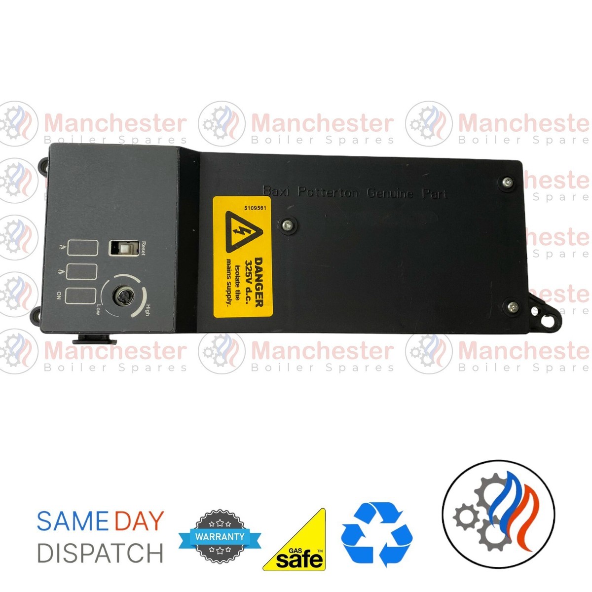 Baxi Combi 133 He Plus Baxi Potterton PCB Cover Combi 5109036 Heating And  Catering Parts