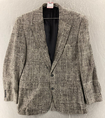ANDHURST Sport Coat Mens 40 R Wool Blend Vintage Tweed Blazer Jacket
