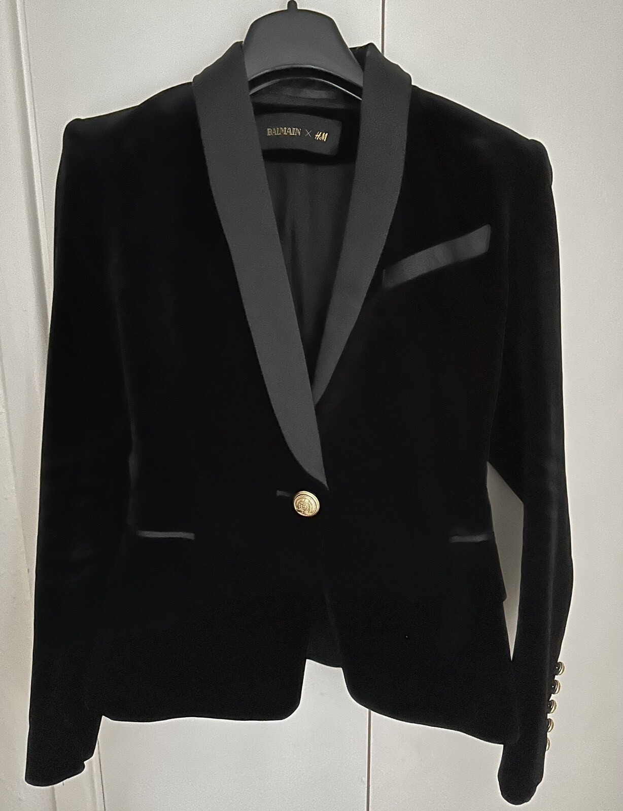 H&M X Balmain Jacket eBay