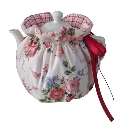 Insulation Tea Cosy Fabric Teapot Cover Hot Teapot Dust Cover Home Kitchen - Picture 5 of 13